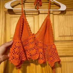 Brand new crochet tank